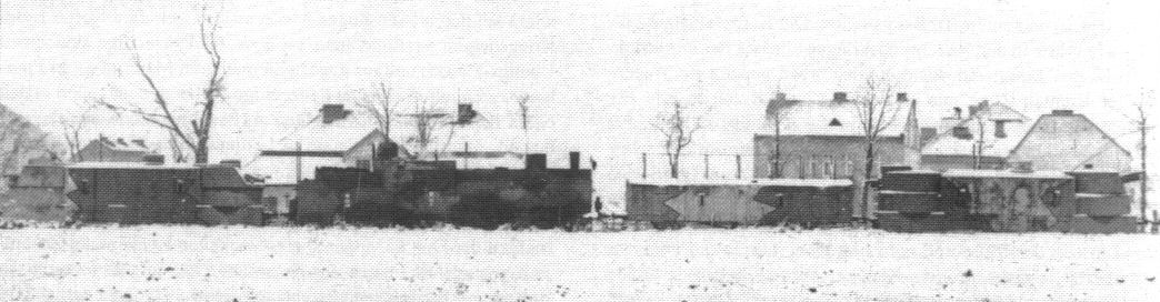 Polish armoured train 'Groźny' in mid-1930s