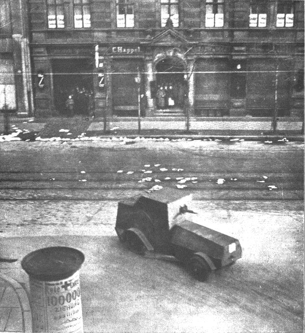 Jeffery-Poplavko armoured in German service in Berlin, January 1919
