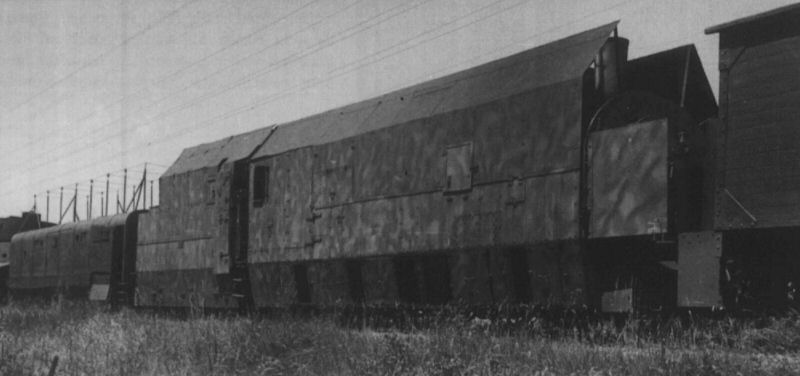 The Ti3-4 armoured locomotive in German Panzerzug 22
