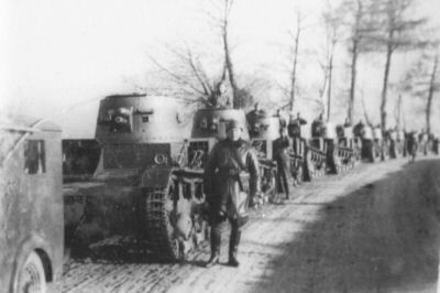 Polskie czołgi Vickers, grudzień 1938