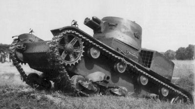 Polish Vickers Mk.E tank